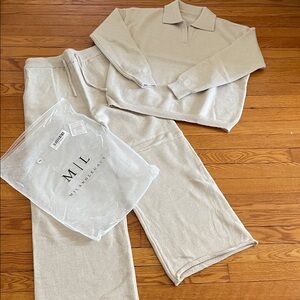 NWT sweater set